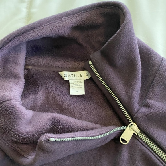 ATHLETA‎ COZY KARMA Asymmetrical  Sweatshirt - Picture 3 of 4